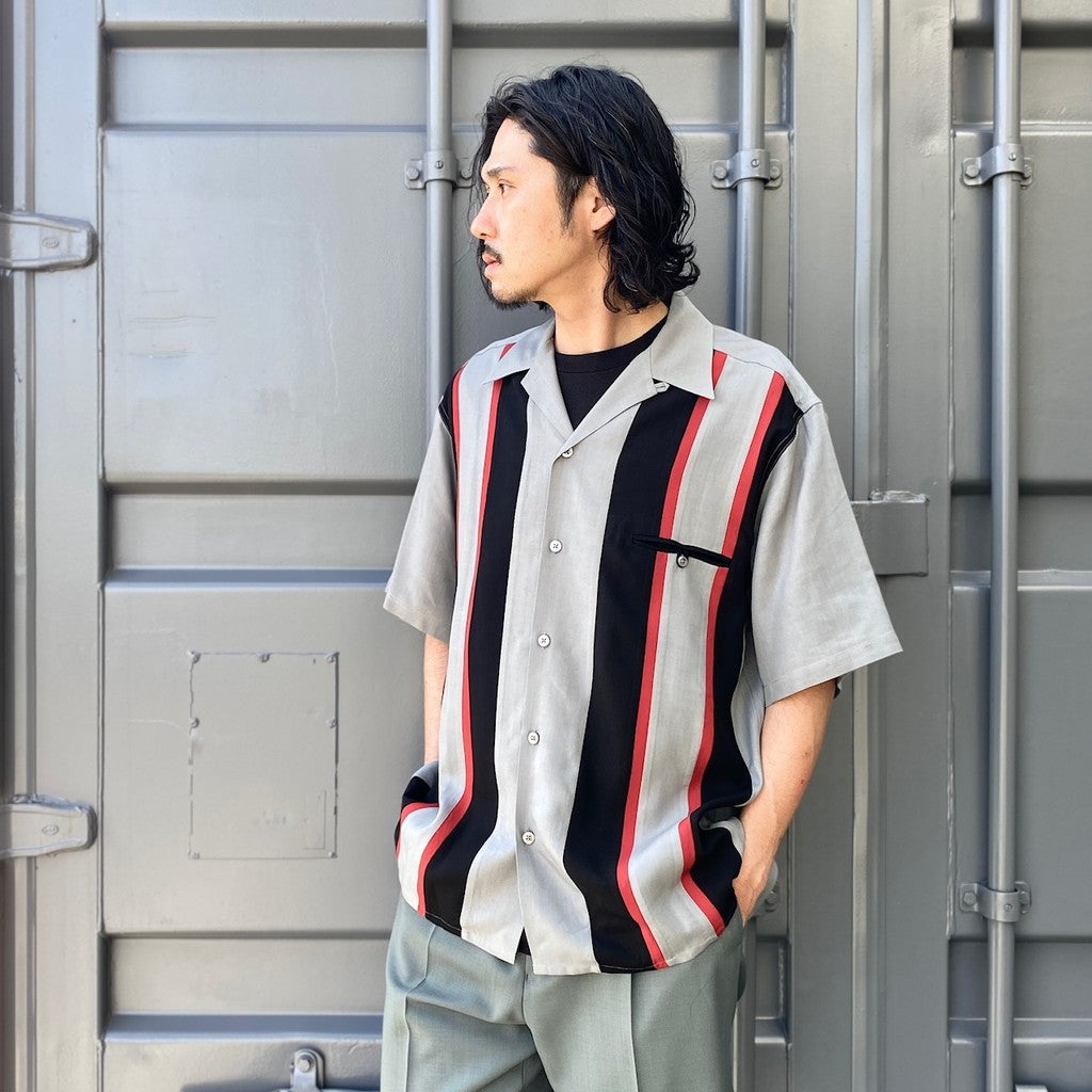 SWITCHING SHIRT S/S -TYPE 2- #GRAY [24SS-WMS-OC14]