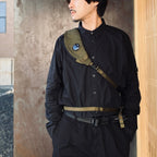 NYLON B CROSSBODY BACKPACK #IVY GREEN 683 [RCCMAC735A]