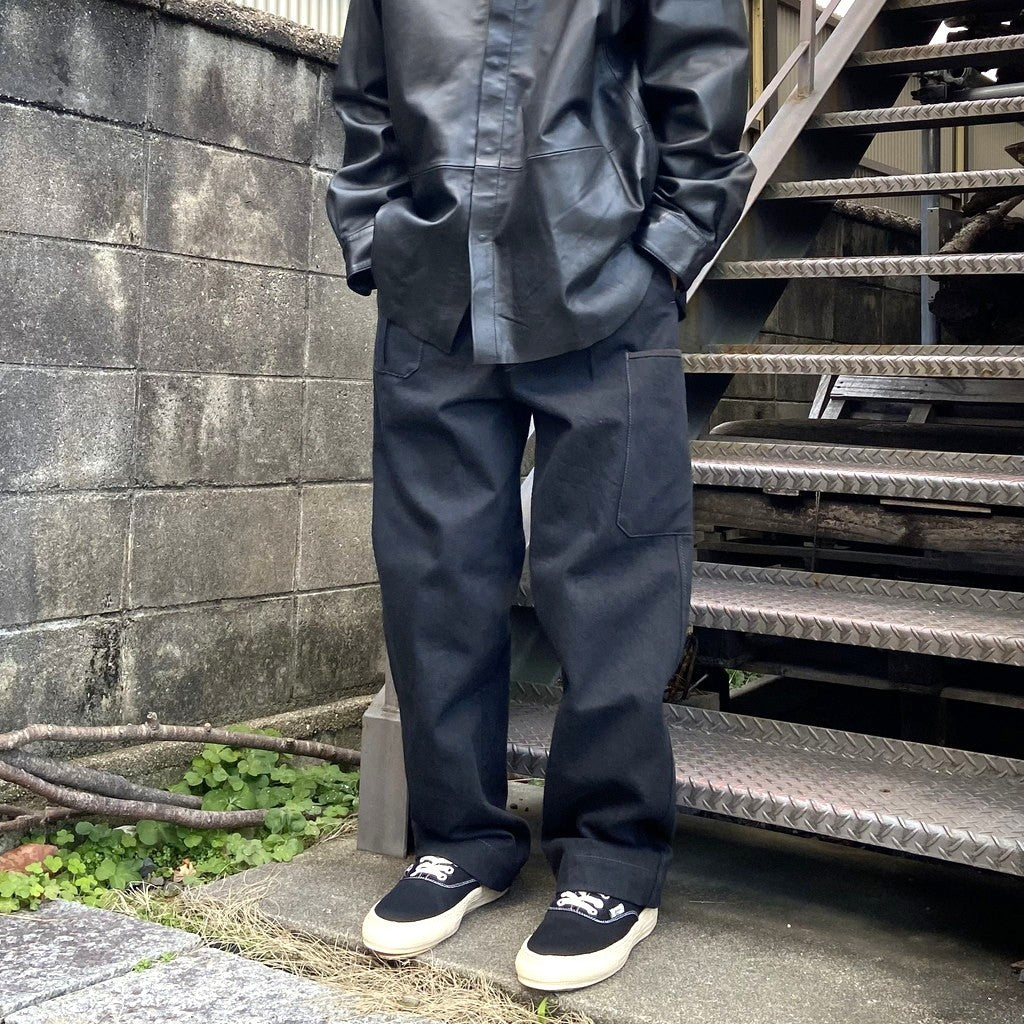 KIEFER / Canvas Low-Top Sneakers #BLACK [S16FW702]