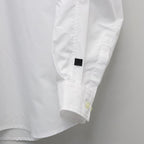 TECH REGULAR COLLAR SHIRT L/S SOLID #WHITE [BE-81026]