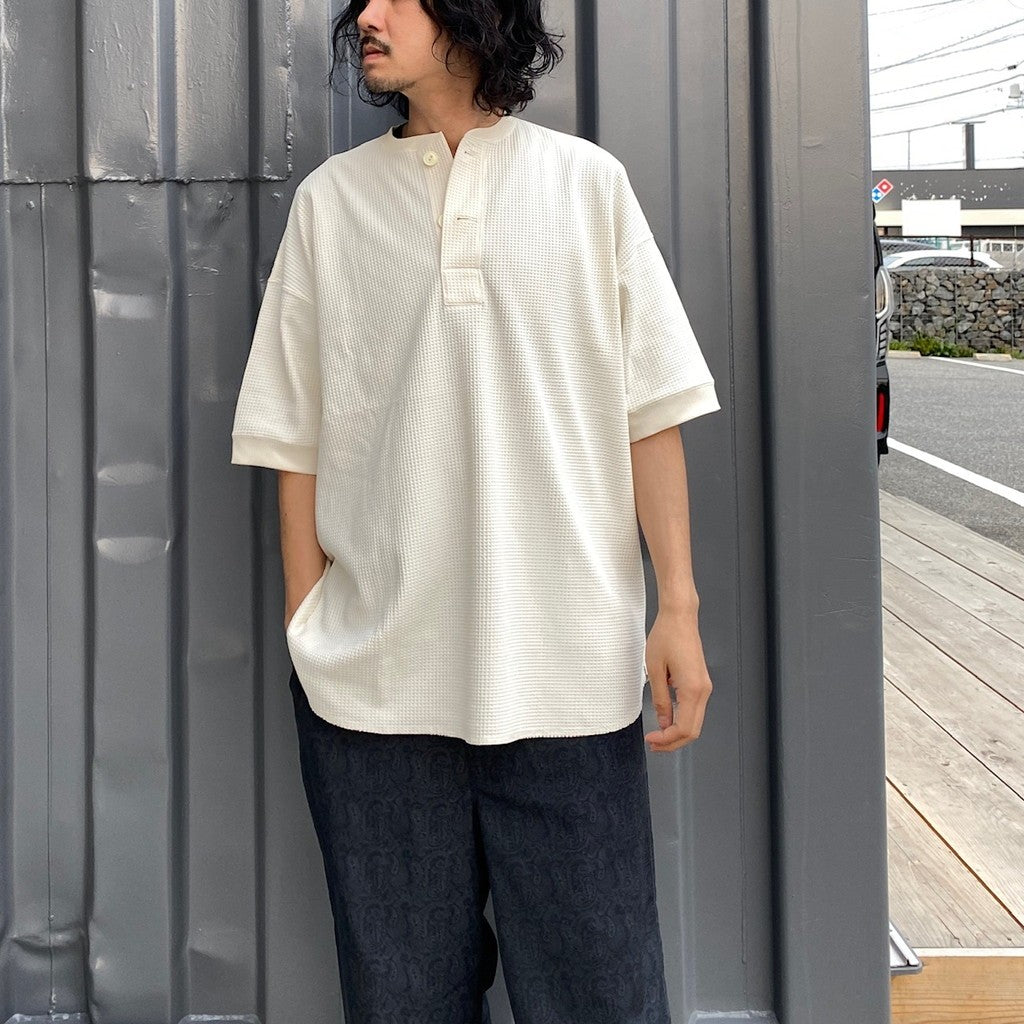 TECH THERMAL HENLEY S/S #ECRU [BE-39024]