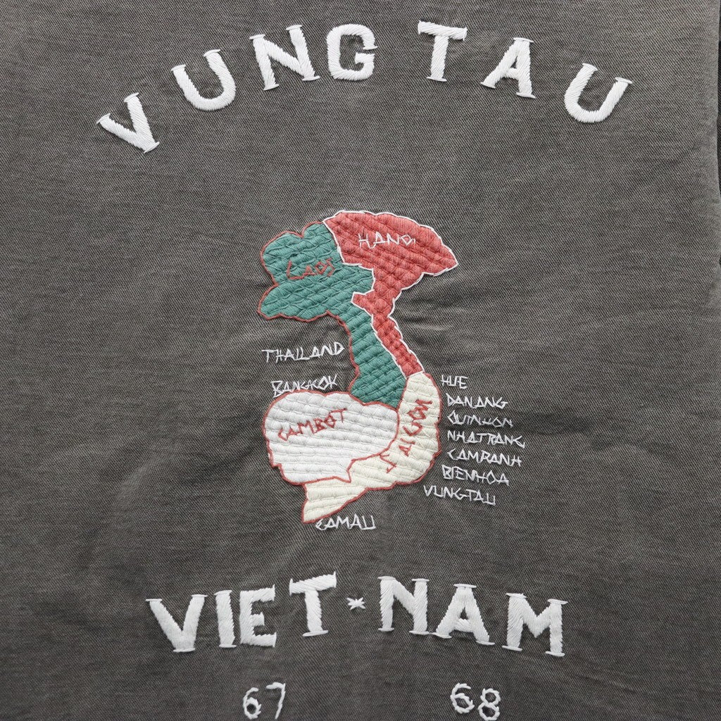 VIETNAM JACKET AGED #BLACK [BW261-VJ]