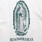 WASHED HEAVY WEIGHT CREW NECK LONG SLEEVE T-SHIRT ( TYPE-2 ) #WHITE/GREEN [26SSE-WMT-LT05]