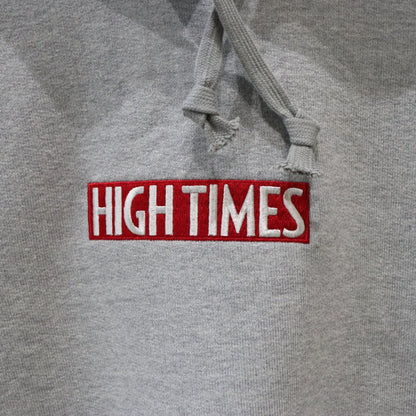 HIGHTIMES | HEAVY WEIGHT PULLOVER HOODED SWEAT SHIRT #GRAY [HIGHTIMES-WM-SS15]