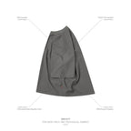 "WR-01T" 新款科技T卹（科技布料）#D-GRAY [GOOPI-25SS-JUN-01]