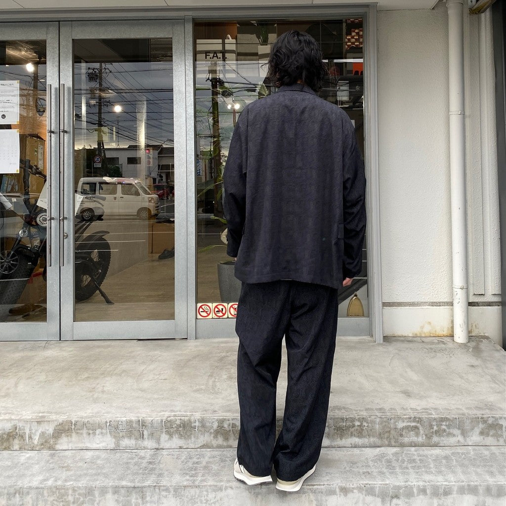 TECH EASY TROUSERS PAISLEY #D-NAVY [BP-53024]