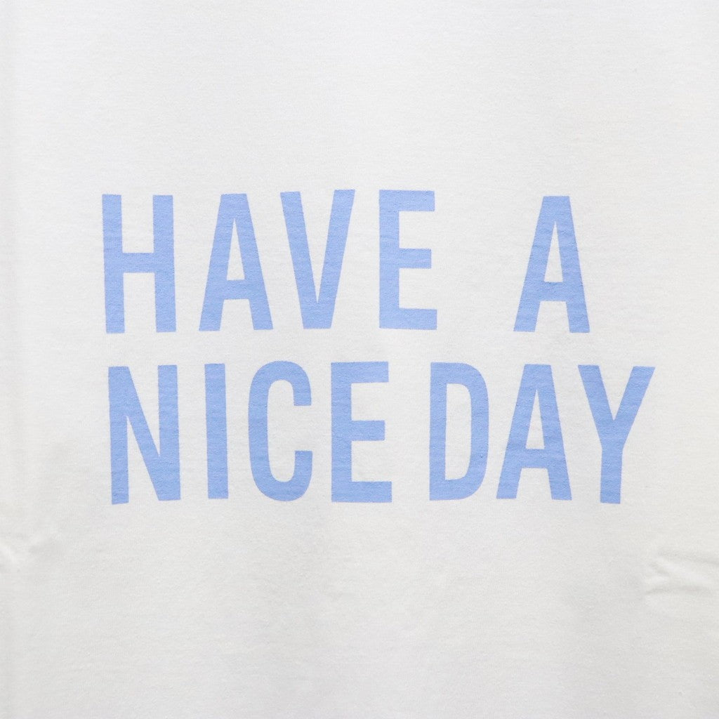 WASHED HEAVY WEIGHT CREW NECK T-SHIRT ( TYPE-15 ) #WHITE [26SS-WMT-WT17]