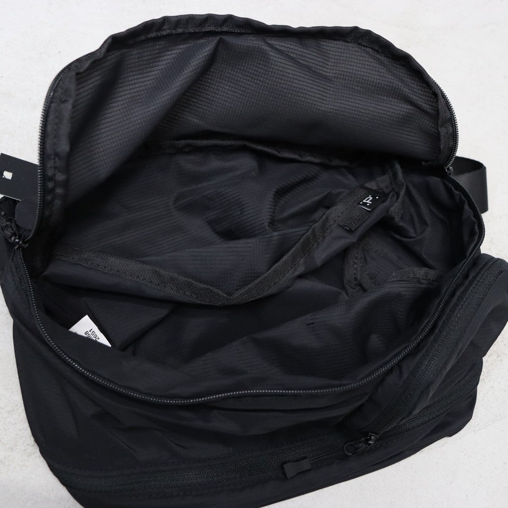 TECH PERTEX TRAVEL EXPAND FANNY BAG #BLACK [BB-34026]