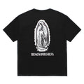 WASHED HEAVY WEIGHT CREW NECK T-SHIRT ( TYPE-1 ) #BLACK/WHITE [26SSE-WMT-WT01]