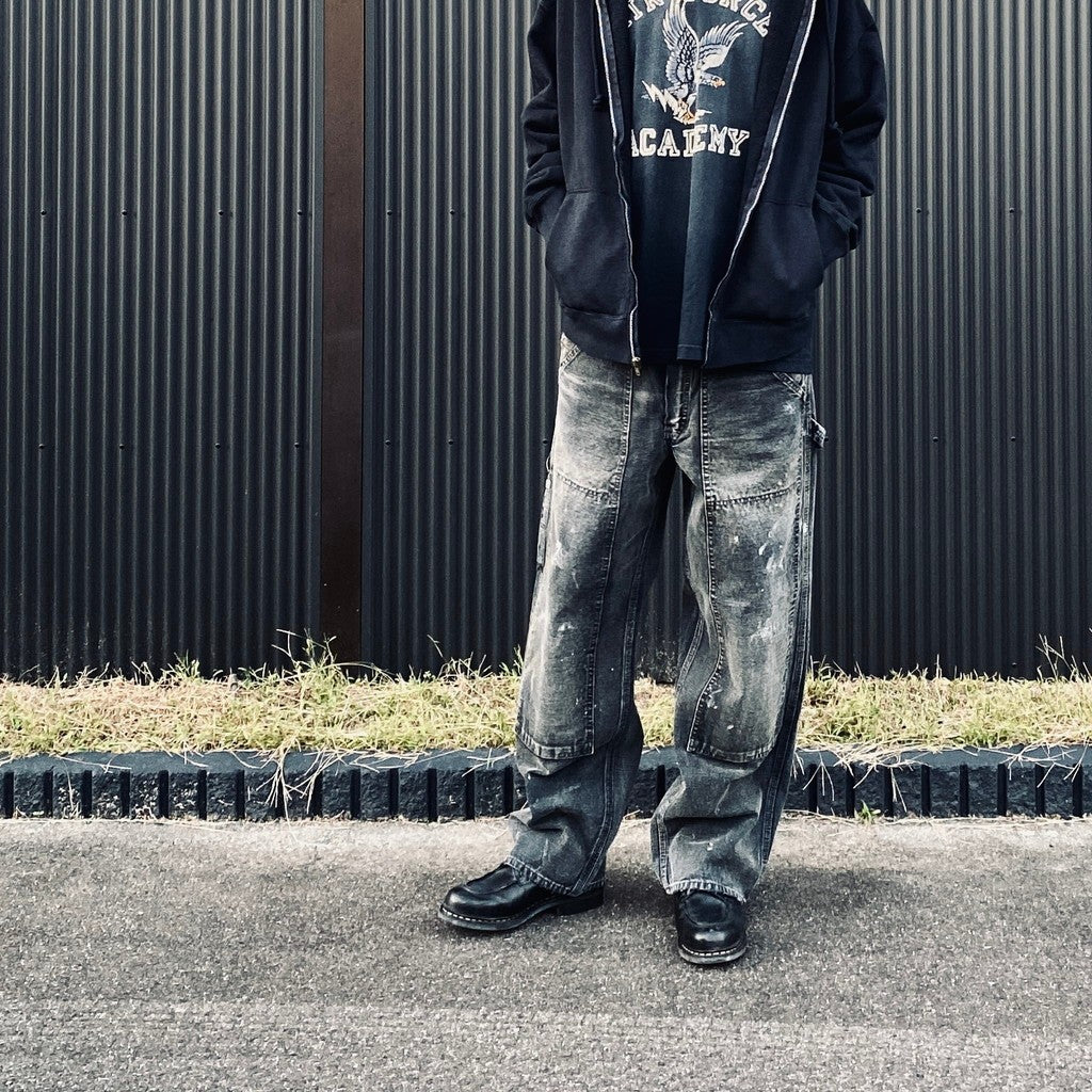 DUCK PAINTER PANTS AGED #AGED BLACK [BW252-DPP]