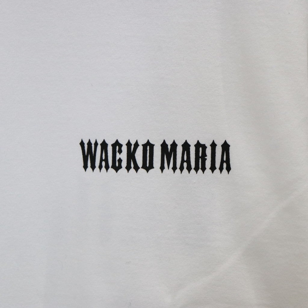 WASHED HEAVY WEIGHT CREW NECK LONG SLEEVE T-SHIRT ( TYPE-2 ) #WHITE [25SS-WMT-LT02]