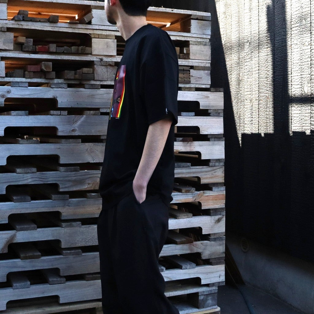 BOB MARLEY | COTTON T-SHIRT_LIVE! #BLACK [CCC-261T010]