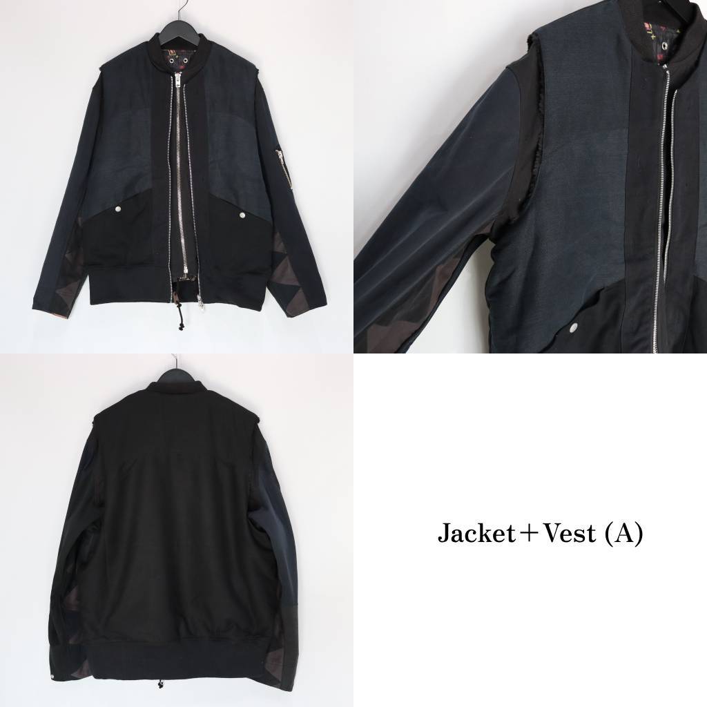 BARBARIAN FLIGHT JACKET #BLACK [RJ2501001]