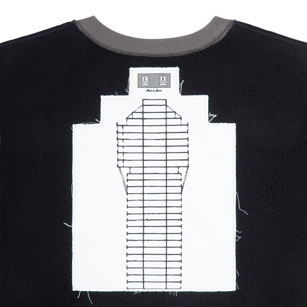 AS MCCO CREW NECK #BLACK [CES29CS10]