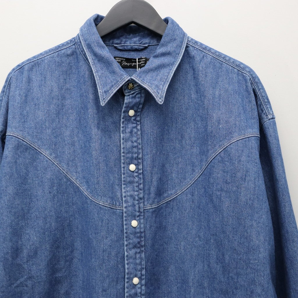 BRIGHT DENIM SHIRTS #USED WASH [S2621102]