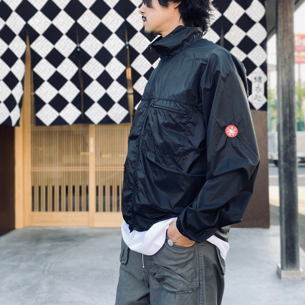 UL RIP STOP ZIP JACKET #BLACK [CES29JK23]