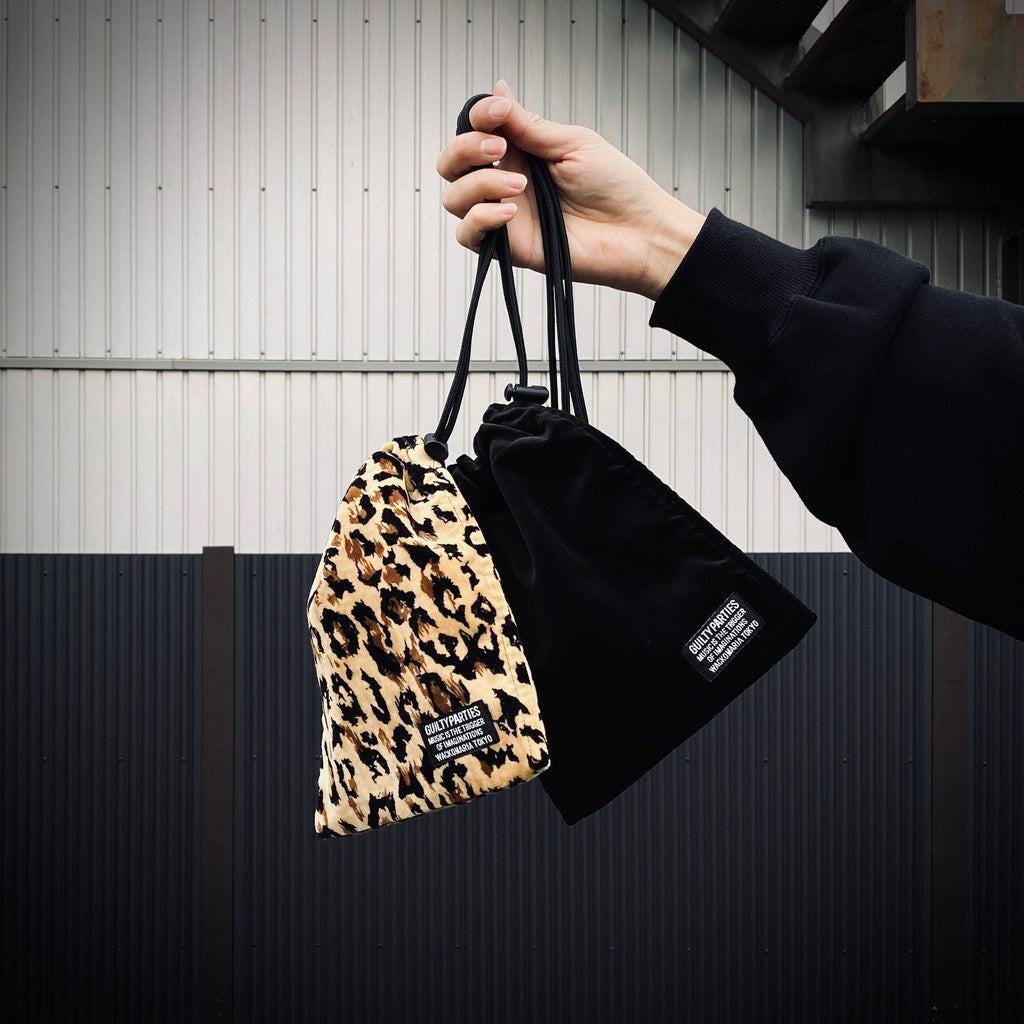 LEOPARD SHOULDER POUCH #BEIGE [25FW-WMA-BG18]