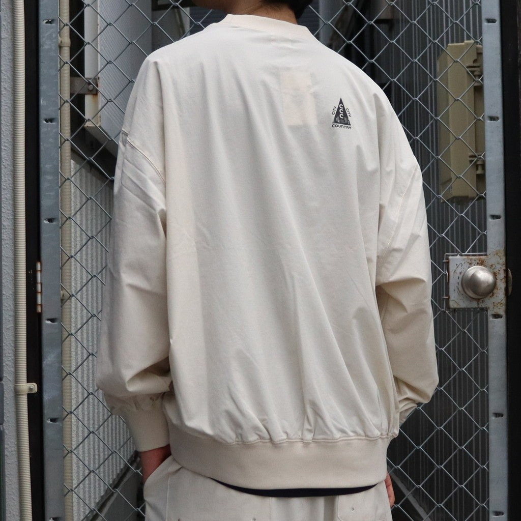 STRETCH CREWNECK #CREAM [CCC-253C004]