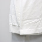 WASHED HEAVY WEIGHT CREW NECK LONG SLEEVE T-SHIRT ( TYPE-2 ) #WHITE [26FW-WMT-LT02]
