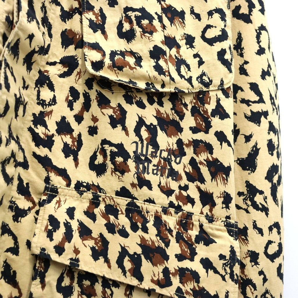 LEOPARD FATIGUE JACKET #BEIGE [26FWE-WMO-ML02]