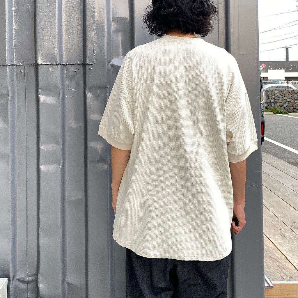 TECH THERMAL HENLEY S/S #ECRU [BE-39024]