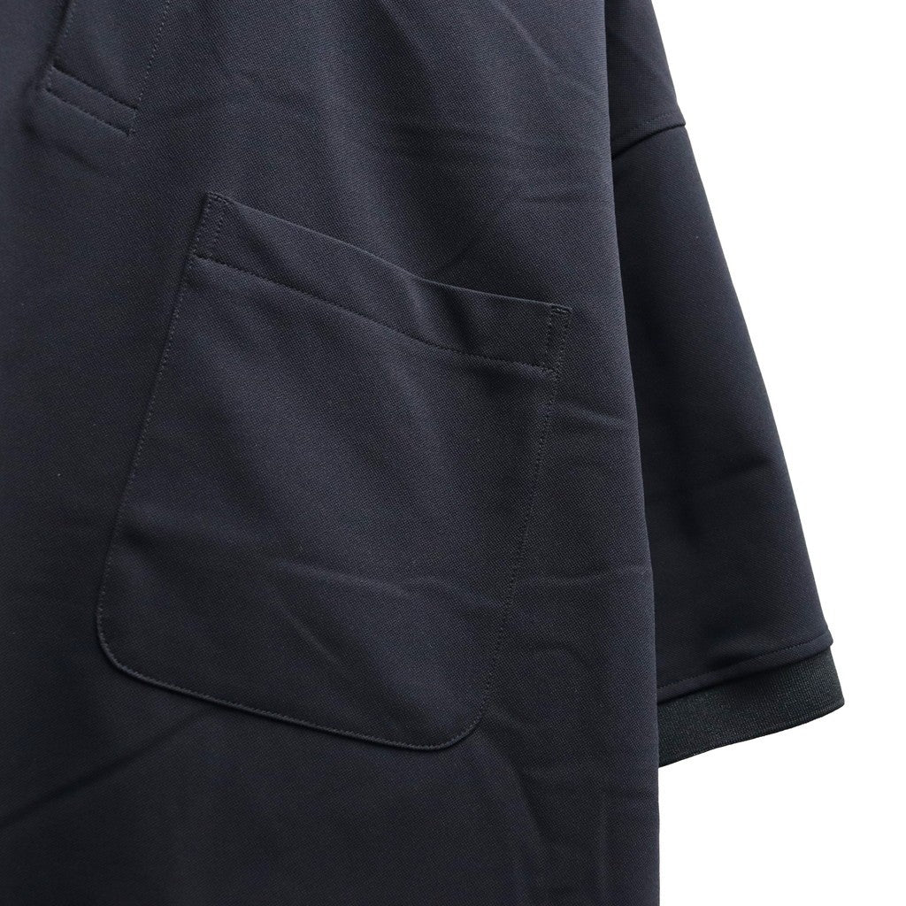 TECH POLO SHIRT S/S #BLACK [BE-37026]