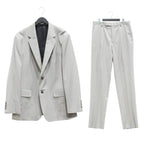 SINGLE BREASTED JACKET ( TYPE-3 ) &amp; TROUSERS #GRAYGREEN [23FW-WMO-SU03 / 23FW-WMP-TR08]
