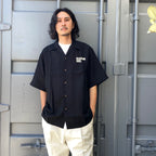 RESERVOIR DOGS | S/S HAWAIIAN SHIRT -TYPE 1- #BLACK [RD-WM-HI01]