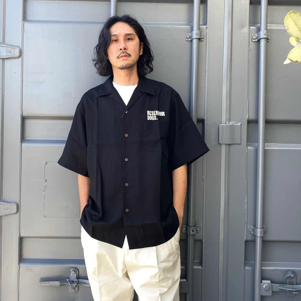 RESERVOIR DOGS | S/S HAWAIIAN SHIRT -TYPE 1- #BLACK [RD-WM-HI01]