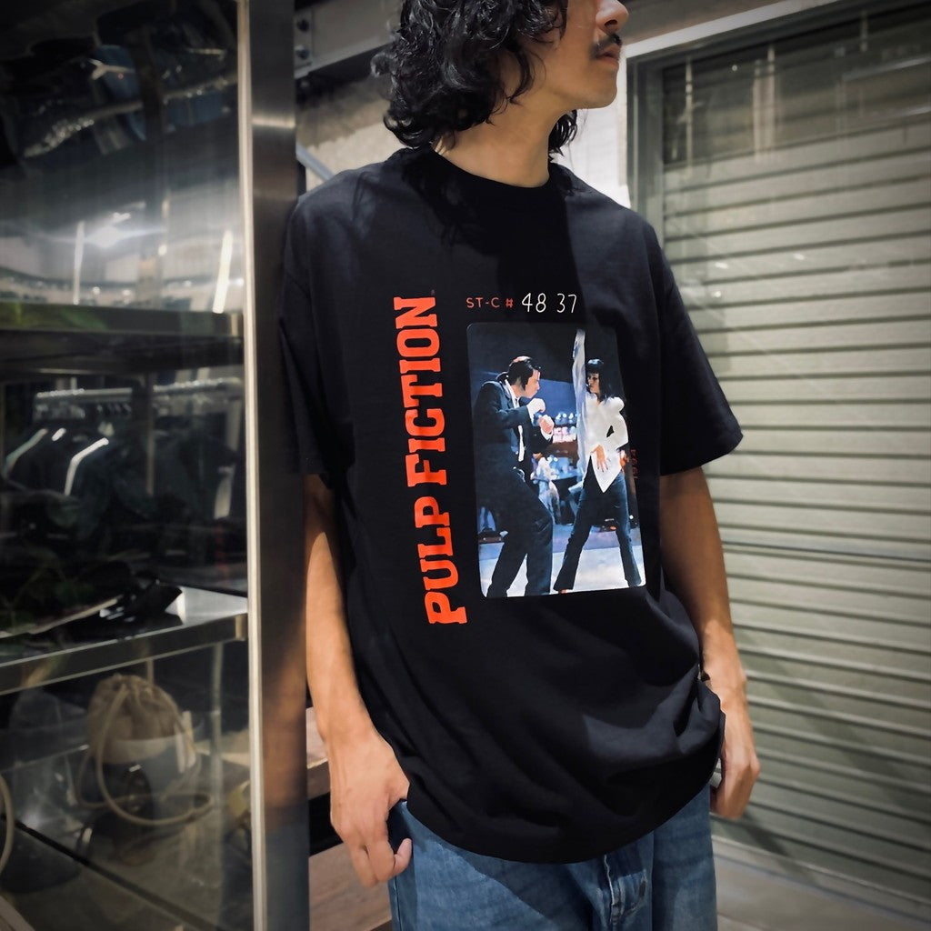 PULP FICTION | CREW NECK T-SHIRT ( TYPE-3 ) #BLACK [PF-WM-TEE05]