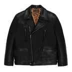 DOUBLE RIDERS LEATHER JACKET ( TYPE-2 ) #BLACK [25FW-WMO-BL03]