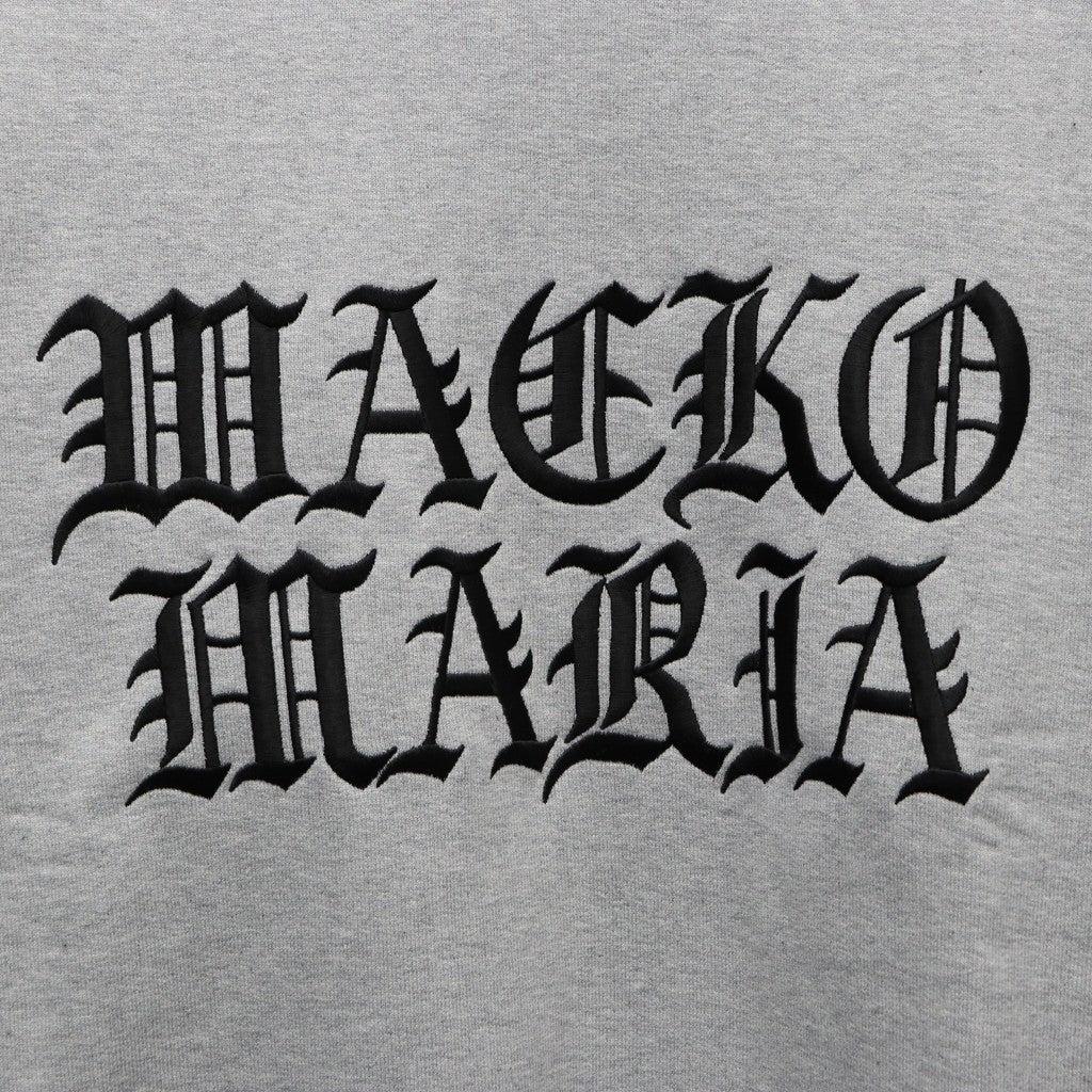 HEAVY WEIGHT CREW NECK SWEAT SHIRT #GRAY [25FW-WMC-SS05]