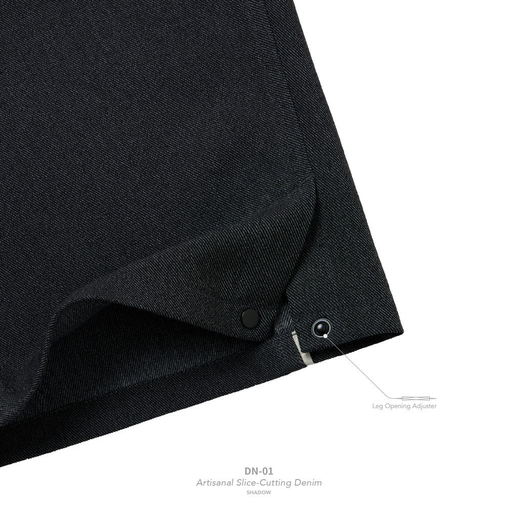 "DN-01" 手工剪裁牛仔布 #SHADOW [GOOPI-25SS-APR-02]