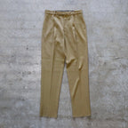 PLEATED TROUSERS #BEIGE [24FWE-WMP-TR01]