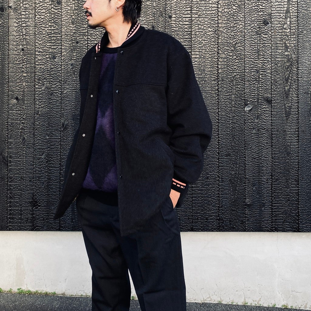 CAR CLUB JACKET -A- ( TYPE-1 ) #BLACK [25FW-WMO-BL04]