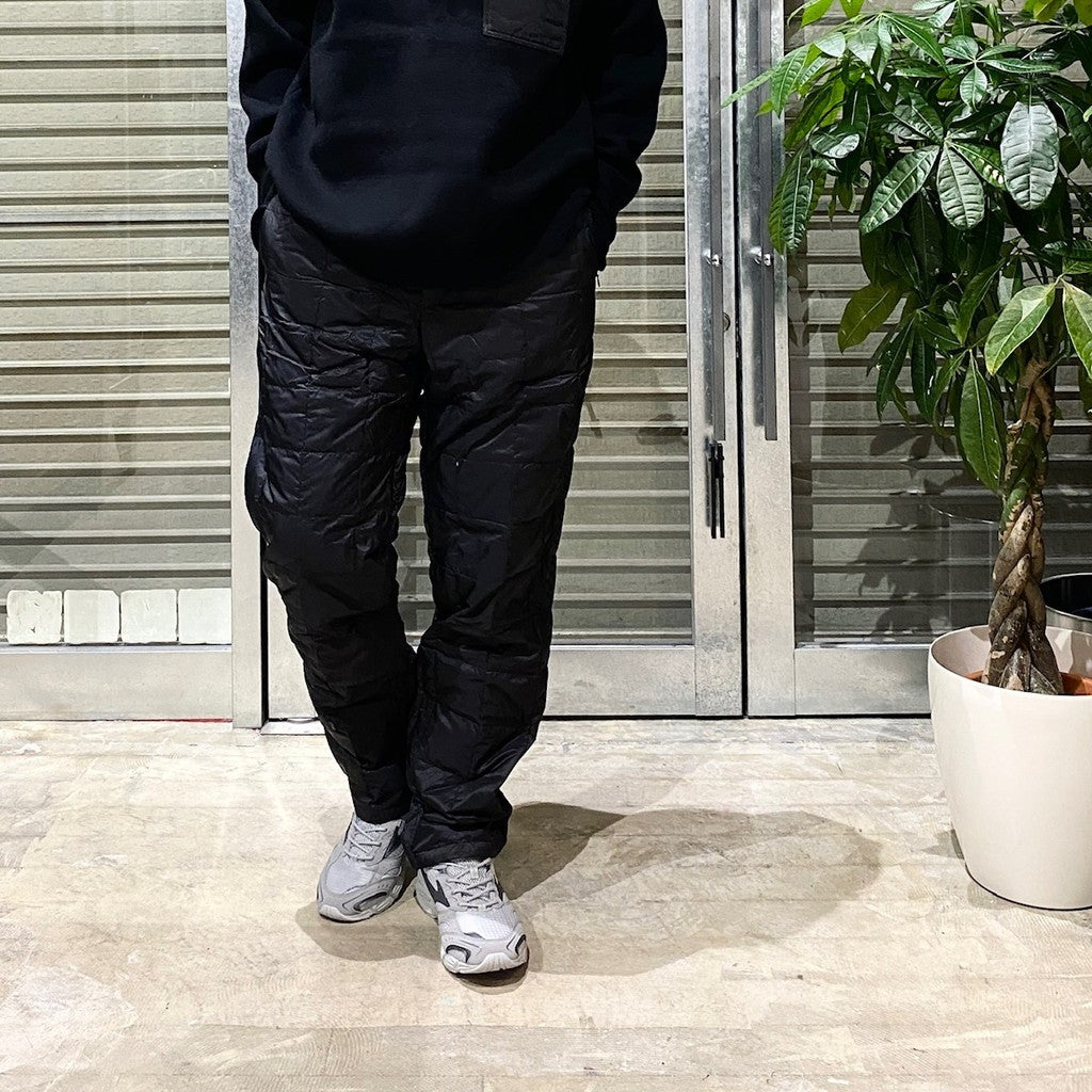 REGULAR STRAIGHT DOWN PANTS #BLACK [TAION-131RS]