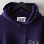 MIDDLE WEIGHT PULLOVER HOODED SWEAT SHIRT ( TYPE-2 ) #PURPLE [24FW-WMC-SS06]