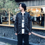 WELT POCKETS PE BIG SHIRT #CHARCOAL [CES29SH03]