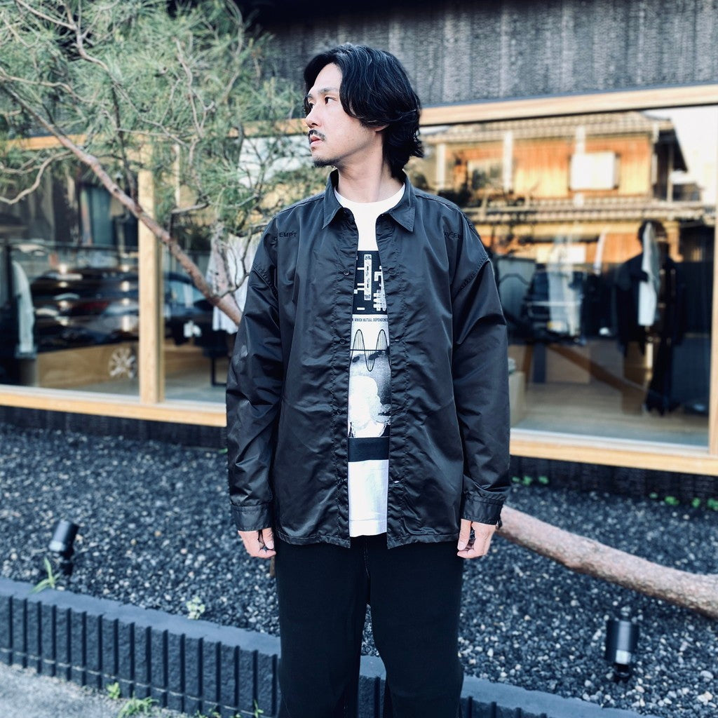 WELT POCKETS PE BIG SHIRT #CHARCOAL [CES29SH03]