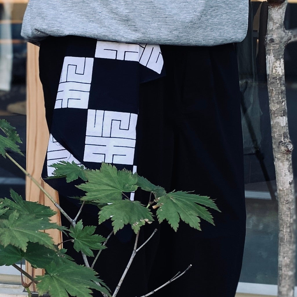 暖簾手拭 #BLACK / WHITE [26SS-COG-A01]