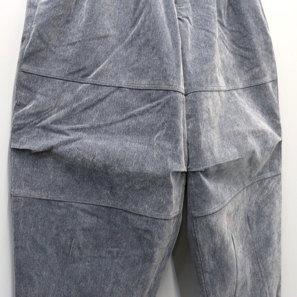 FLOCKY DENIM BALLOON PANTS #Blue [FW26-B10]