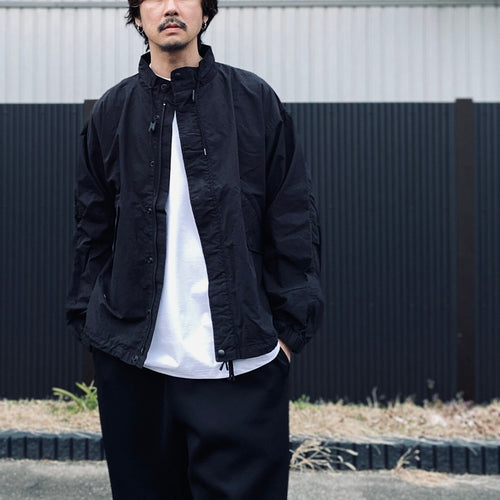 Stand Collar Jacket #Black [SD26S-JK05]