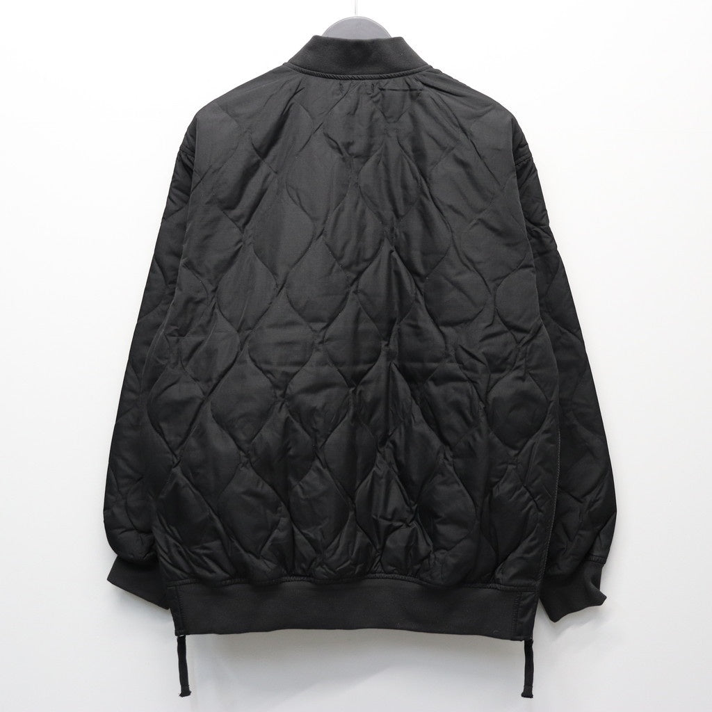 MILITARY MA-1 DOWN JKT #BLACK [TAION-111M1ML-1]