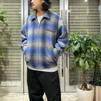OMBRE CHECK 50'S JACKET ( TYPE-2 ) #BLUE [24FW-WMO-BL22]
