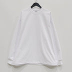 科技抽繩長袖T卹 #白色 [BE-40025]