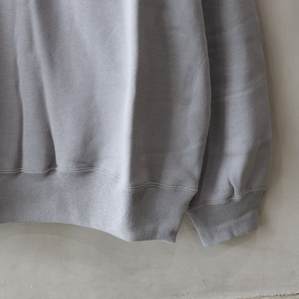 中厚圓領運動衫（TYPE-2）#灰色 [24FW-WMC-SS08]