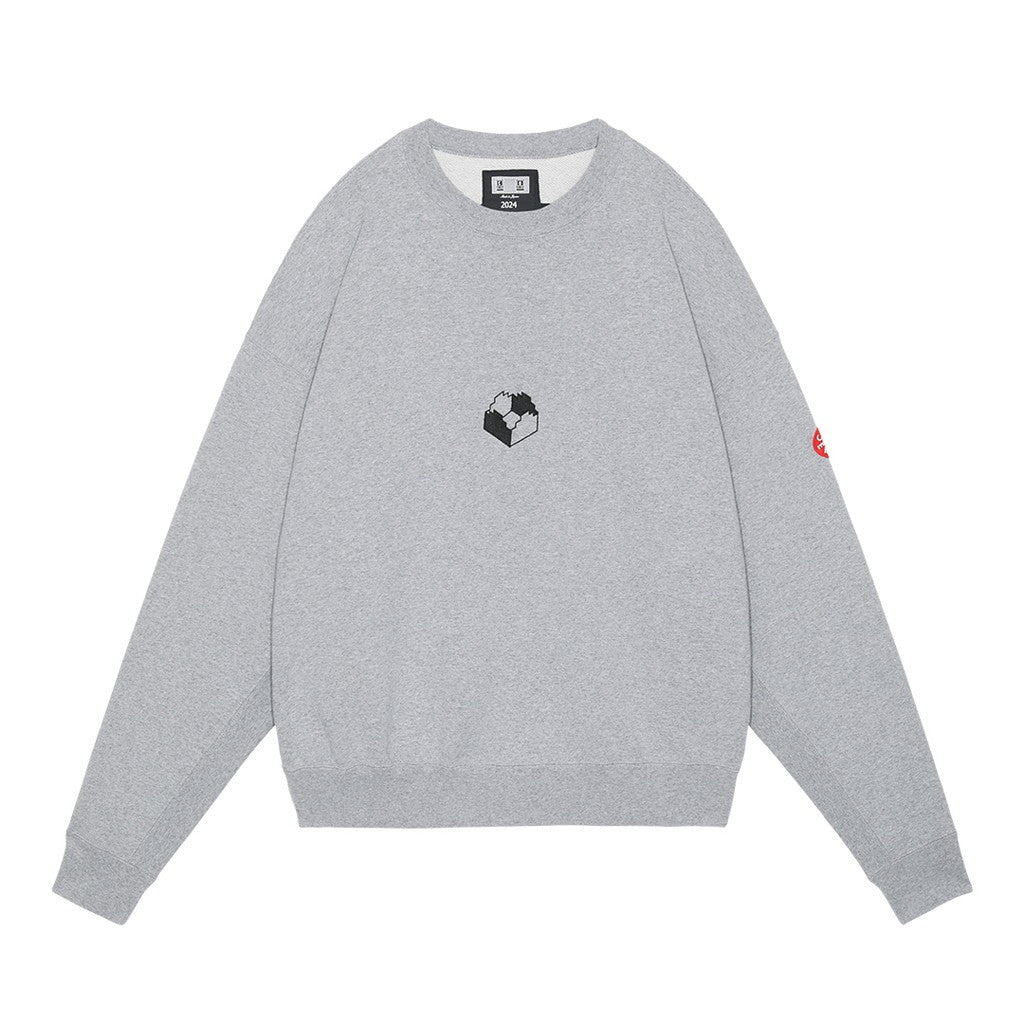 ZIG MODEL CREW NECK #GREY [CES25CS11]
