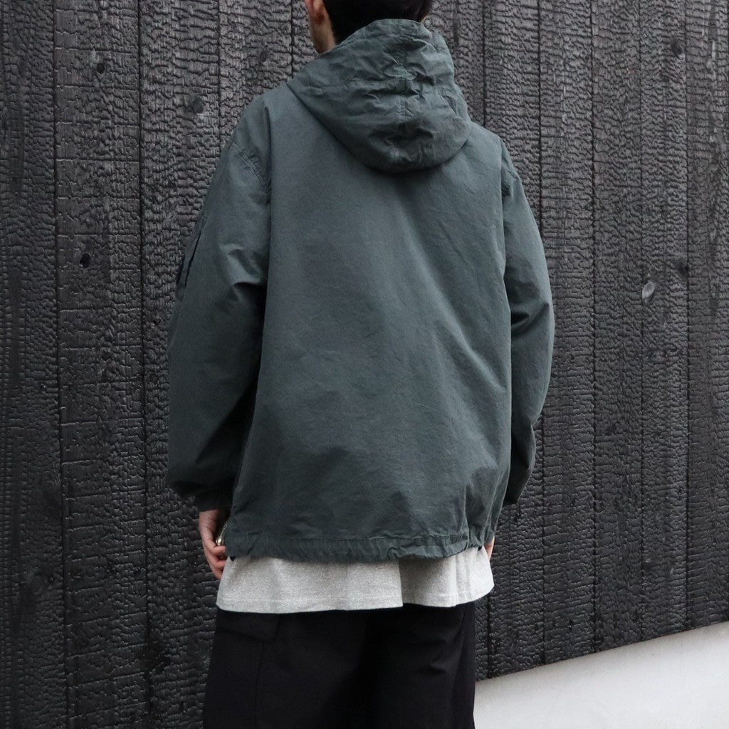 MICRO-REPS HOODED LENS JACKET #BLACK 999 [20CMOW075A]