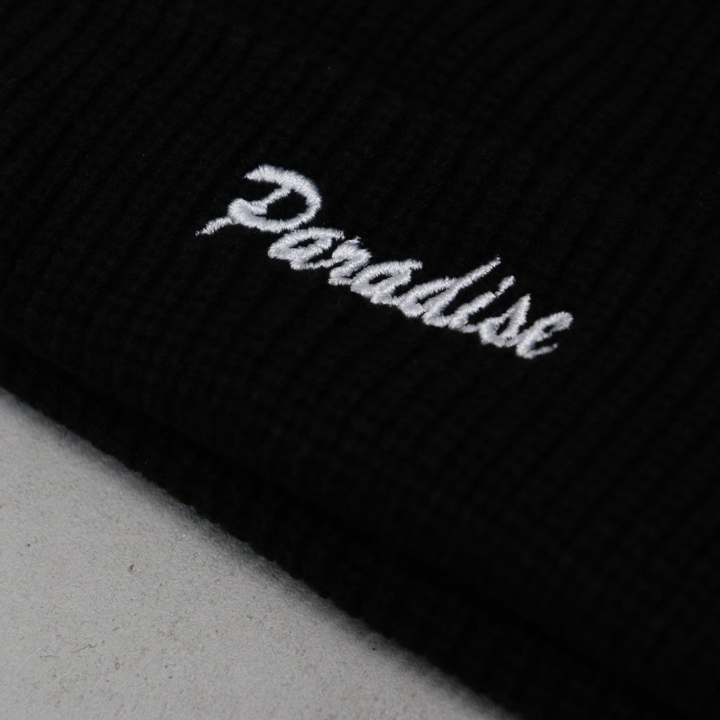 針織手錶帽（1 型）#黑色 [25FW-WMA-CP05]