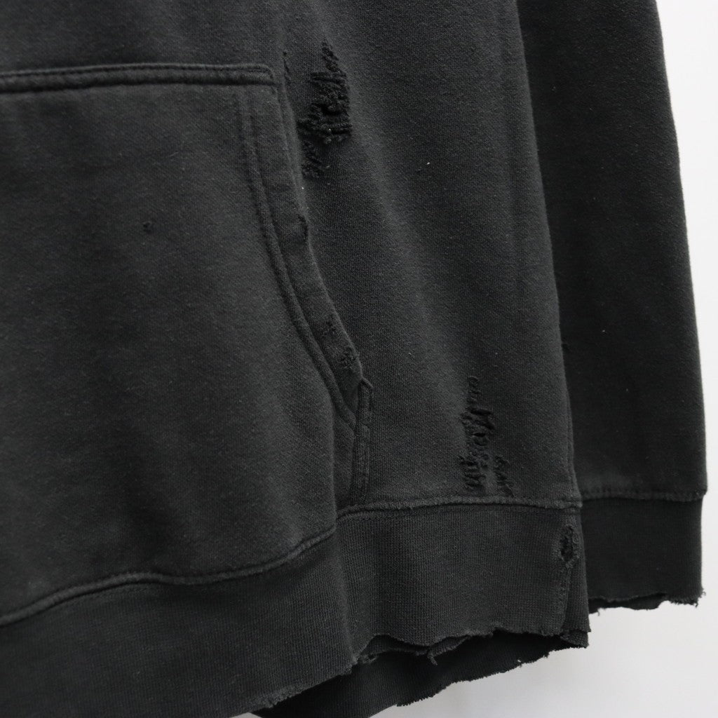 WORN-OUT 「RAGE AGAINST MACHINE」 HOODY #BLACK [tl24f040]
